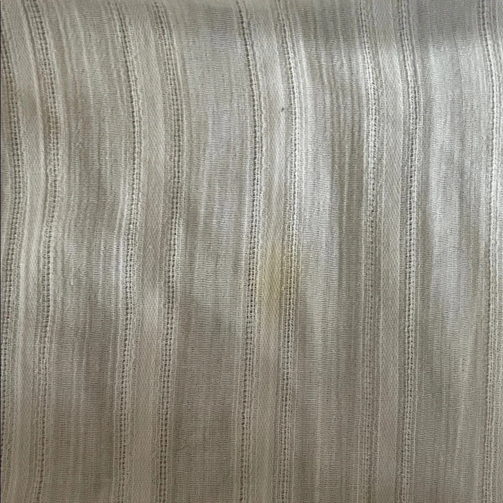 White Cotton Lace-Trim Midi Dress - Picture 3 of 5